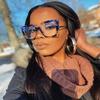 AIEYEZO Oversized Blue Light Glasses for Women, Anti Fatigue Prevent Headache Computer Eyeglasses (Flower) view 2