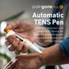 Paingone Plus, The Automatic TENS Pen - Fast, Effective Pain Relief for Sore & Aching Muscles- Use on Hands, Feet, Knees & More - Compact & Portable with No Wires, Pads or Gels view 2