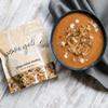 Jamie Geller Seasonings Bag Sampler, 5 Pack: Mujadara Lentil Pilaf Mix, 5 oz (142g), Festive Herb Pilaf Mix, 5 oz (142g), Jeweled Almond Pilaf Mix, 5 oz (142g), Shakshuka Seasoning Mix, 5 oz (142g), and Crispy Onion Medley, 3.3 oz bag (93g) | OU KOSH view 2