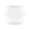 DecorFest Elegant Clear Plastic Fish Bowl 1.4 Gallon, Multi-Purpose Plant Terrarium, House Decor Display Snack Container for Events and Parties - Pack of 18 view 1