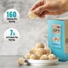 The GFB Coconut Cashew Protein Bites - Gluten Free, Plant Based, Non GMO, Sustainably Made  Ridiculously Tasty, Healthy, Vegan, Protein Energy Balls, 1.2 oz (10 count) view 3
