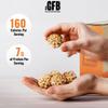 The Gluten Free Brothers Dark Chocolate Peanut Butter Bites - Gluten Free Protein Balls  Non GMO, Soy Free, Vegan  Snack Size Plant Based Protein Energy Balls, 1.2 oz (10 Count) view 3