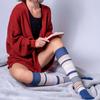 Rejuva Motley Stripe 20-30 mmHg Graduated Compression Socks for Men & Women view 2