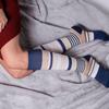 Rejuva Motley Stripe 20-30 mmHg Graduated Compression Socks for Men & Women view 4