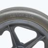 12 1/2x2 1/4, Wheelchair Replacement Wheels Parts, Wheelchair Rear Wheels Accessories, PU Solid Tires, Nylon Hub, Bearing: 12mm view 3