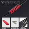 Water Fed Pole Kit,Water Fed Brush Window Cleaning Brush Equipment Kit, Water/Hose Fed Pole Professional Window Cleaner with Extension Pole,Telescopic Window Washing Equipment (Size : 29FT/9M) view 4