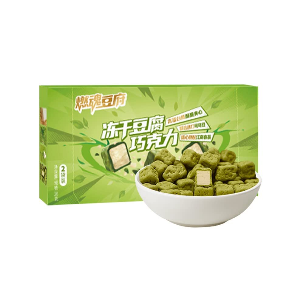  Freeze-Dried Tofu 30*2 Boxes (Matcha)