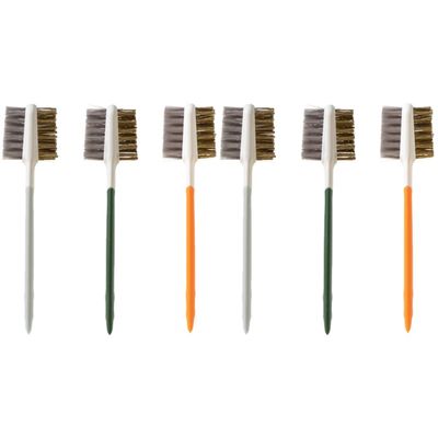 SOLUSTRE 6pcs Multifunctional Cleaning Brush Range Hood Stovetop Cleaner Heavy Duty Kitchen Tool Double-Head Brush for Cooking Bench