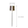 SOLUSTRE 6pcs Multifunctional Cleaning Brush Range Hood Stovetop Cleaner Heavy Duty Kitchen Tool Double-Head Brush for Cooking Bench view 2