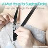 2 Pack Shower Lanyard for Mastectomy Drain Holder JP Drainage/Breast Cancer/Bilateral/Unilateral/Abdominal Debridement/Tummy Tuck Patients, After-Surgery Recovery Management view 3