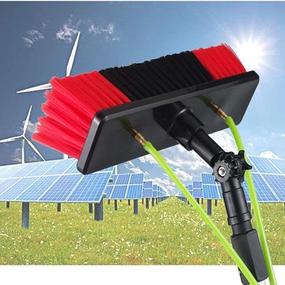 KDLK Water Fed Pole Kit,Water Fed Brush Window Cleaning Brush, Cleaning Pole, Water Fed Telescopic Brush/Extendable Cleaner Conservatory Roof/Cleaning Photovoltaic and Solar Panels (Size : 12FT/3.6M)