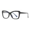 COTIA Reading Glasses Blue Light Blocking Reader for Women's Fashion Butterfly Magnification Eyewear (black, 4, multiplier_x) view 1