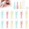 12Pcs Soft Contact Lens Remover Tool, Contact Lens Applicator Contact Remover with Plastic Bottle, Eye Contact Remover Tool Contact Plunger for Hard Contacts Soft Scleral Lenses(Pink Yellow Green) view 1