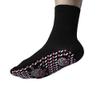3 Pairs Self Heating Socks Reflexology Socks Comfortable Breathable Massage Anti Freezing Winter Warm Socks Black,White,Red view 3