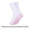 Self Heating Socks Thermotherapeutic Sock, Health Massage Socks, Promote Blood Circulation, Relieves Stress 1 Pair White view 3