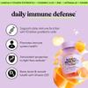 Lemme Immunity Postbiotic Gummies with Vitamin C, Vitamin D (2000 IU), Zinc, 10 Billion Postbiotic Cells, Astragalus for Immune Support - Vegetarian, Gluten Free, Sweet Orange (60 Count) view 2