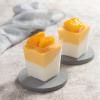 Wiaregom 50 Count 5OZ Dessert Cups with Lids and Spoons Square Plastic Dessert Cups Clear Parfait Appetizer Mini Bowls for Tasting Party Desserts Mousse Ice Cream view 3