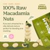 GoodSAM Organic Raw Macadamia Nuts  Unsalted, Whole Nuts  Buttery Creamy Flavor  Sustainably Grown on Regenerative Family Farms  High Fat Low Carb Keto Friendly Snacks - 1.5lb Pouch view 3