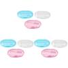 Healifty 9pcs Teething Boy Girl Toothbrush Finger Brush for Dual-Sided Oral Care view 1