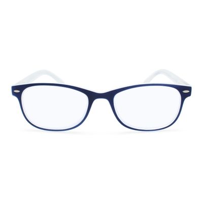 2SeeLife Blue Reading Glasses Women to Look Chic High Vision (R-859P-Blue-3.00)
