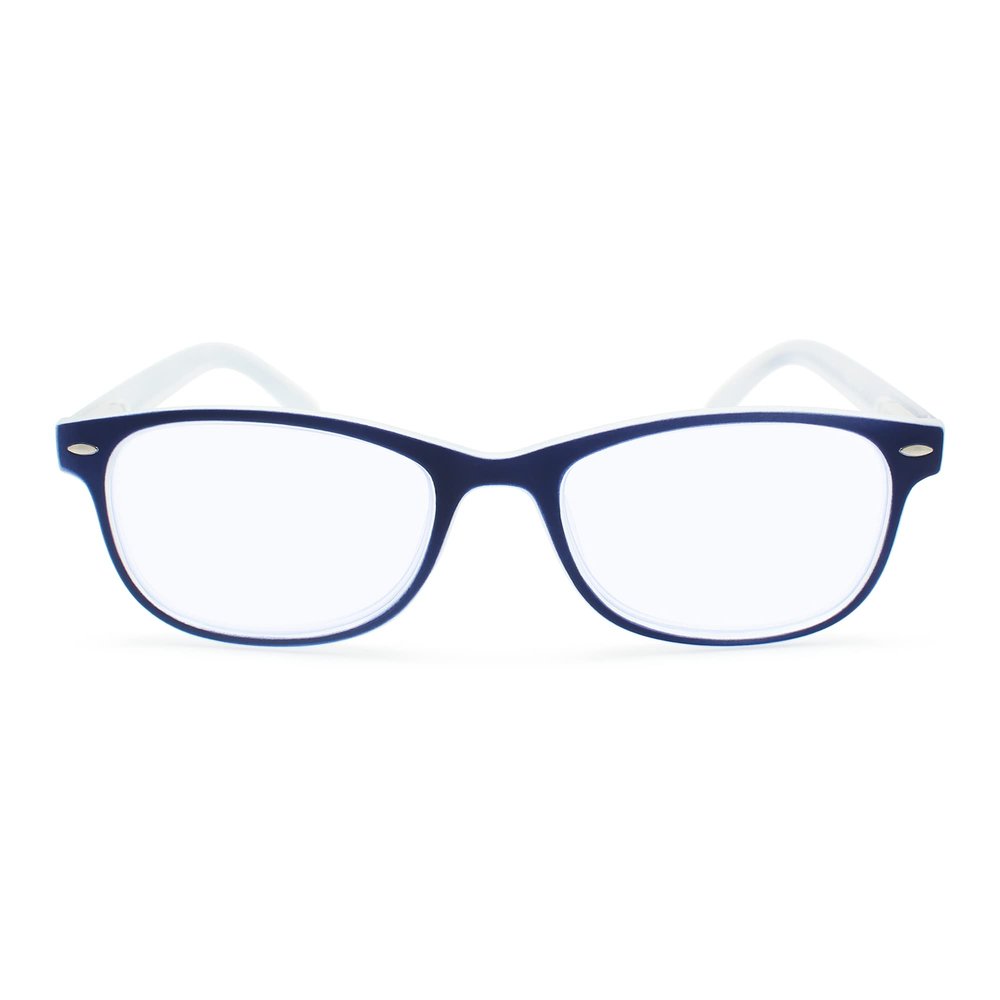 2SeeLife Blue Reading Glasses Women to Look Chic High Vision (R-859P-Blue-3.00)