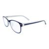 2SeeLife Blue Reading Glasses Women to Look Chic High Vision (R-859P-Blue-3.00) view 2
