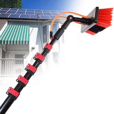 Water Fed Pole Kit,Water Fed Brush Window Cleaning Pole, Window Cleaning Brush, Cleaner Kit, Water/Hose Fed Pole, Cleaning Photovoltaic and Solar Panels Water Brush (Size : 29FT/9M)