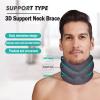 BingboPro Neck Brace for Neck Pain and Support, Adjustable Soft Foam Cervical Collar Neck Support Brace for Sleeping, Pain Relief, Collar Cervical Stabilizer for Men Women view 2