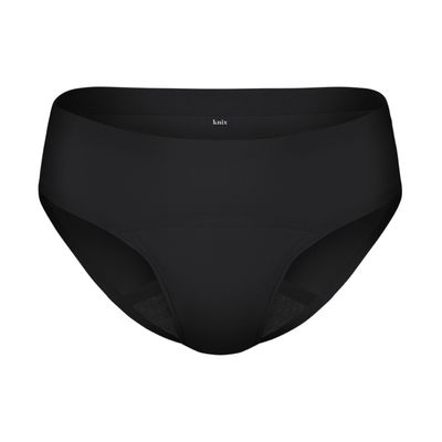 KNIX Super Leakproof Bikini - Period Underwear for Women - Machine Washable, Reusable - Black, 3X-Large (1 Pack)