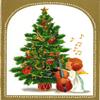 Baby Angel With Cello Mini Boxed Christmas Cards - 16 Cards & 16 Envelopes view 1