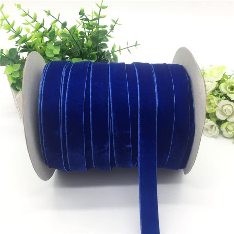 HZLXF1 5 Yards (15mm) Ribbon Wedding Party Decoration Handmade Ribbon Gift Wrapping Hair Bowknot DIY Christmas Ribbon (Color : Blue)