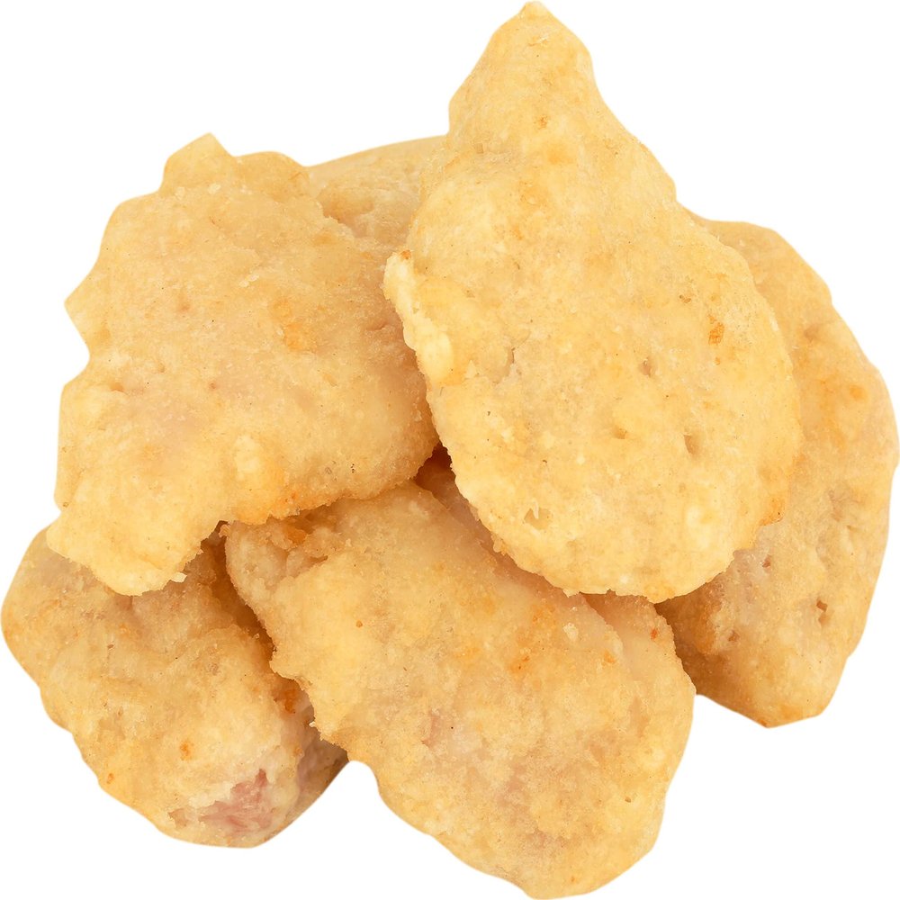 Tyson Uncooked Cubed Chicken Breast Fritters, 30 Ounce - 4 per case.