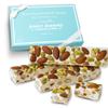 Andy Anand Chocolatier Gluten Free Roasted Pistachios Soft Nougat Brittle - Made in Europe Luxuriously Creamy Feel Almond Nougat Candy, Made With Wildflower Honey & Roasted Nuts (7 Oz) view 1
