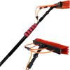 Water Fed Pole Kit,Water Fed Brush Water Fed Pole Kit, Window Clean Washing Set Equipment Telescopic Extension Pole Cleaning Kit for Window Cleaning, Photovoltaic Panel Cleaning, Trucks view 1