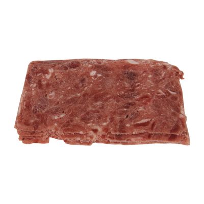 Minuteman Traditional Flat Beef Slices, 4 Ounce - 40 per case.