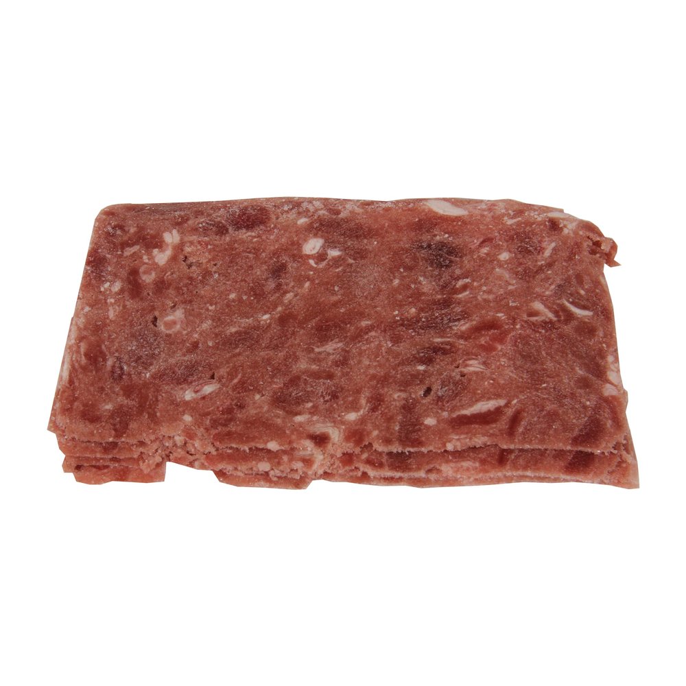 Minuteman Traditional Flat Beef Slices, 4 Ounce - 40 per case.