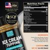 Ice Cream Topping Cinnamon Roll Mix - Gluten Free & Low Sodium Cinnamon and Sugar Flavor for Coffee Toppings. Cinammon Sugar Powder Seasoning for Oatmeal, Yogurt & Dessert. Sweet Buttery Blend. 5.5oz view 2