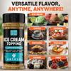 Ice Cream Topping Cinnamon Roll Mix - Gluten Free & Low Sodium Cinnamon and Sugar Flavor for Coffee Toppings. Cinammon Sugar Powder Seasoning for Oatmeal, Yogurt & Dessert. Sweet Buttery Blend. 5.5oz view 4