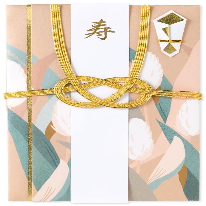 Iroha Publishing GWP-02 Wishing Plants Plant Motif Festive Bag [Bunny Tail] Gold Seal