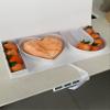 WENPACK Empty Cardboard Letter Fillable Paper Gift Box Flower Chocolate Packaging (WhiteIheartU) view 2