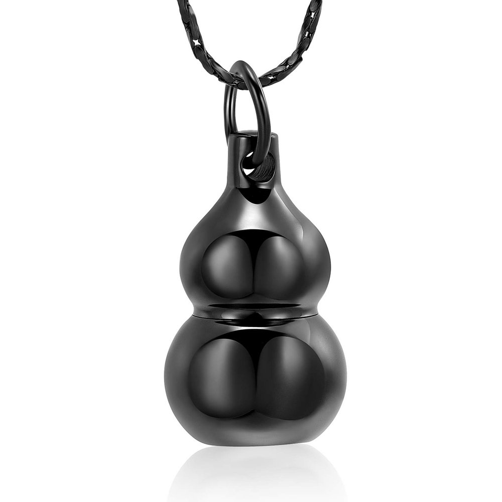 BIAIHQIE Cremation Jewelry for Ashes Necklace Pendant Keepsake Memorial Funeral Teardrop Urn Jewelry for Ashes Holder for Women,1