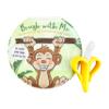 Mud Pie Kids Monkey Toothbrush Book view 1