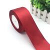 HZLXF1 5 Yards 50mm Ribbon Wedding Party Decoration Handmade Satin Ribbon Silk Ribbon Gift Wrapping Hair Bows DIY Christmas Ribbon (Color : 80 mesh Red) view 4