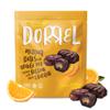 DORREL - Belgian Dark Chocolate Covered Dates (Medjool) with Candied Orange Peels Stuffing, High Energy Vegan Choco Snack, Tasty, Kosher & Non-GMO, Pack of 1 Stuffed Chocolate Dates 7.05 oz / 200 g Ea view 1