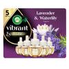 Air Wick Plug in Scented Oil Refill, 5ct, Lavender & Waterlily, Air Freshener, Essential Oils view 1