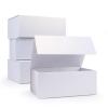Giftgarden 4 Pack 9.5x7x4 White Gift Boxes with Magnetic Lids, Collapsible Gift Wrap Box Magnet Clourse for Presents, Mothers Day, Birthday, Wedding, Bridesmaid Groomsman Proposal Box view 1