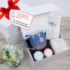Giftgarden 4 Pack 9.5x7x4 White Gift Boxes with Magnetic Lids, Collapsible Gift Wrap Box Magnet Clourse for Presents, Mothers Day, Birthday, Wedding, Bridesmaid Groomsman Proposal Box view 3