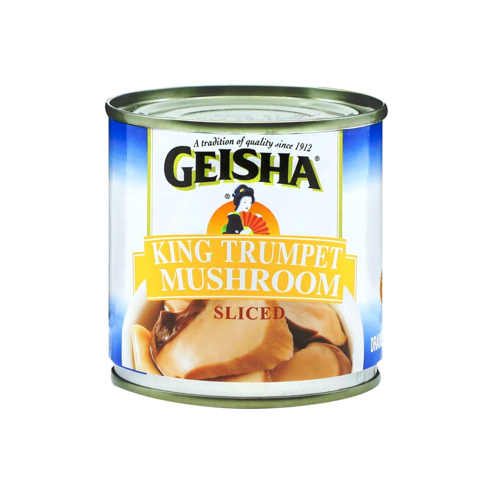 GEISHA King Trumpet Mushroom 4OZ. (Pack of 12), King Trumpet | Halal Certified  NON-GMO  Gluten FreeGood Source of FiberOnly 25 Calories per Container