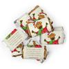 220pcs Christmas Candy DIY Party Favors Miniatures Chocolate, Personalized Mini Wrappers & Glue Tape Kit - Reindeer view 2