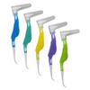 Vivid 100Pcs Interdental Brush Dental Tooth Pick, Interdental Cleaners Orthodontic Wire Toothpick Toothbrush Oral Care - Assorted Size view 1